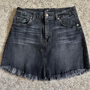 7 for all mankind Denim skirt